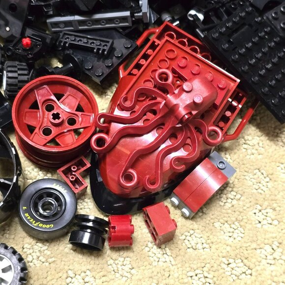 Lego and Compatible with Lego Lot Military Vehicle Parts Green Camo GA159 - Picture 5 of 8